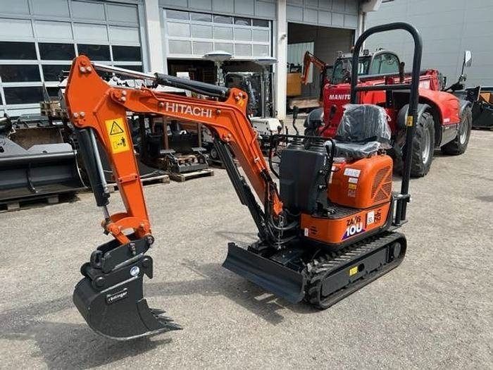 2023 Hitachi ZX10U-6 mini excavator, side view 2023 Hitachi ZX10U-6 mini excavator, side view