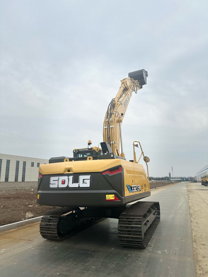 2025 SDLG E6215H crawler excavator, rear three-quarter view 2025 SDLG E6215H crawler excavator, rear three-quarter view