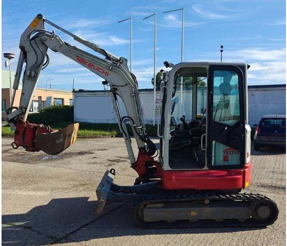 2024 Takeuchi TB 335 R mini excavator, side view 2024 Takeuchi TB 335 R mini excavator, side view