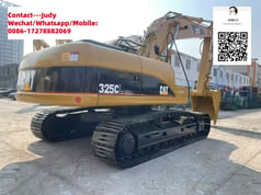 2019 Caterpillar 325CL crawler excavator, rear three-quarter view 2019 Caterpillar 325CL crawler excavator, rear three-quarter view
