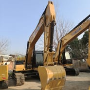 2024 Caterpillar 320GC crawler excavator front view
