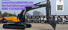 2026 Hyundai HX220HD crawler excavator side view