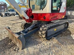 2023 Takeuchi TB216 V0 mini excavator side view