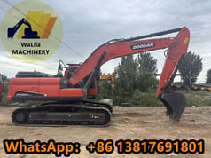 2024 Doosan DX225LCA crawler excavator side view 2024 Doosan DX225LCA crawler excavator side view