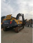 2016 Volvo EC240BLC crawler excavator, rear three-quarter view 2016 Volvo EC240BLC crawler excavator, rear three-quarter view