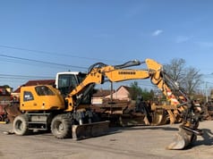 2015 Liebherr A912 Compact wheel excavator, side profile view