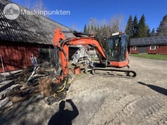 2015 Kubota U48-4 mini excavator, side view