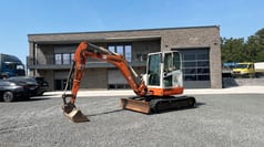 2008 Terex TC 50 mini excavator, side view 2008 Terex TC 50 mini excavator, side view