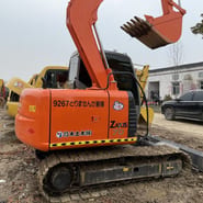Hitachi Zaxis 70 mini excavator, side view Hitachi Zaxis 70 mini excavator, side view