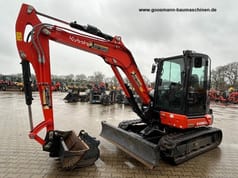 2023 Kubota KX060-5 mini excavator, side view