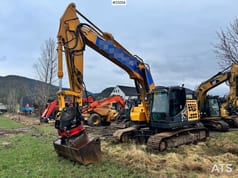 2019 Kato HD823 crawler excavator, side view