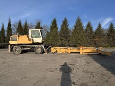 2000 Liebherr A316 wheel excavator side view