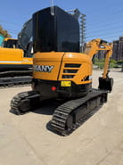 2020 Sany SY35U mini excavator rear view