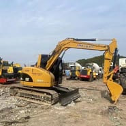 2021 Caterpillar 308C mini excavator, side view 2021 Caterpillar 308C mini excavator, side view
