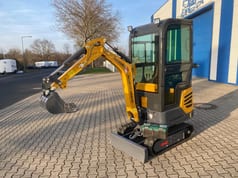 Berger Kraus BK950KS mini excavator, side view