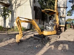 2024 Komatsu PC18MR-2 excavator, side view 2024 Komatsu PC18MR-2 excavator, side view
