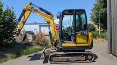2021 Yanmar SV26 mini excavator, side view 2021 Yanmar SV26 mini excavator, side view