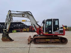 2018 Takeuchi TB2150 crawler excavator, side view 2018 Takeuchi TB2150 crawler excavator, side view