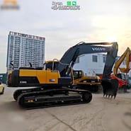 2021 Volvo EC300DL crawler excavator, side profile view