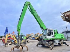 2012 Sennebogen 825 K13 material handler, side view 2012 Sennebogen 825 K13 material handler, side view