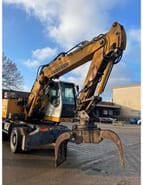2008 Liebherr A316 material handler, front three-quarter view