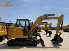 2025 Caterpillar 306.5 crawler excavator, side profile view