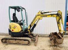 2012 Yanmar VIO25-4 mini excavator, side view