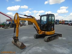 2014 JCB 8030 ZTS mini excavator, side profile view 2014 JCB 8030 ZTS mini excavator, side profile view