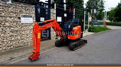2019 Hitachi ZX10U-2 YSR mini excavator, side view 2019 Hitachi ZX10U-2 YSR mini excavator, side view