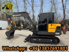 2023 Volvo EC60C mini excavator side view