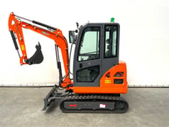 2025 Kubota CRE213 mini excavator, side view