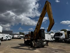 2005 Caterpillar M322C MH material handler, side view 2005 Caterpillar M322C MH material handler, side view