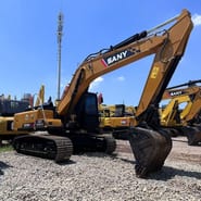 2023 Sany SY215C Pro crawler excavator, side view