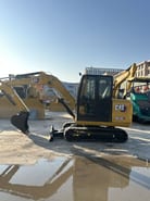 2024 Caterpillar 305.5E2 mini excavator, side view