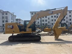 2024 Caterpillar 320GC crawler excavator, side view