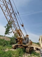1996 Liebherr 832 SEILBAGGER dragline, front three-quarter view