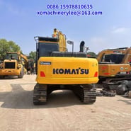 2024 Komatsu PC130 crawler excavator rear view