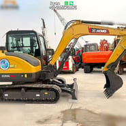 2026 XCMG XE60GPRO crawler excavator side view