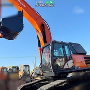 2020 Hitachi ZX350H-3G crawler excavator side view