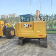 2025 Caterpillar 307 mini excavator rear view