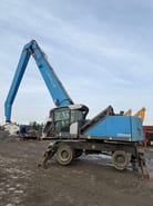 2017 Fuchs MHL350F material handler side view 2017 Fuchs MHL350F material handler side view