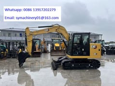 2026 Caterpillar 307 mini excavator side view 2026 Caterpillar 307 mini excavator side view