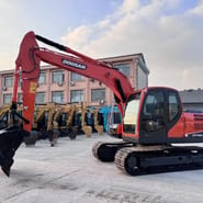 2020 Doosan DX140LC-9C Paletli Ekskavatör