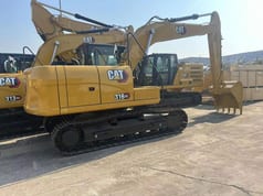 2026 Caterpillar 316GC crawler excavator, side view