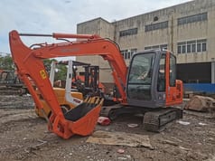 2018 Hitachi ZX60-6 crawler excavator, side view