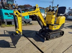 2022 Yanmar SV05-D mini excavator, front three-quarter view 2022 Yanmar SV05-D mini excavator, front three-quarter view