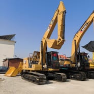2024 Caterpillar 323GC crawler excavator side view