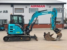 2020 Airman AX55U-7 mini excavator, side view 2020 Airman AX55U-7 mini excavator, side view