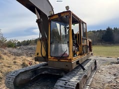 1997 Volvo EC200 crawler excavator, rear three-quarter view