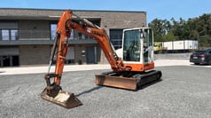 2008 Terex TC 50 mini excavator, side view